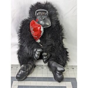 Black Gorilla Plush Kiss Lips 17 Inch Balloon MTY International Stuffed Animal